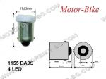 ЛАМПА 12V BA9S ДИОДНА-2